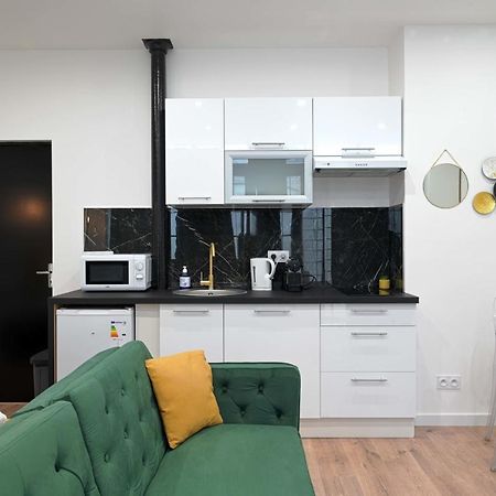 Modern Studio Apartment For 3 Párizs Kültér fotó